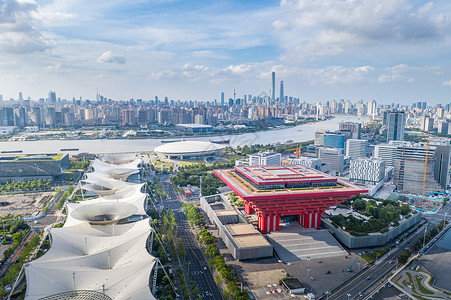 上海世博轴中华艺术宫背景图片