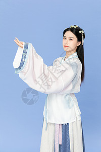 古风汉服中国风美女跳舞图片