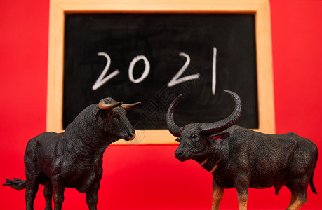 2021牛年素材背景图片