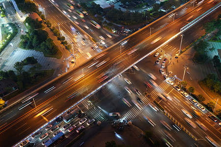 城市道路交通高清图片