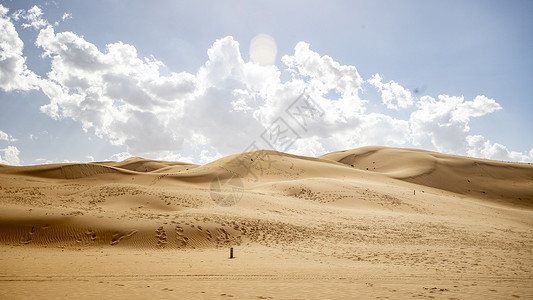 土地沙漠响沙湾旅游度假区背景