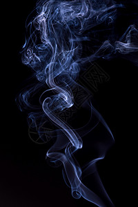 香烟缭绕迷幻多变的烟雾背景