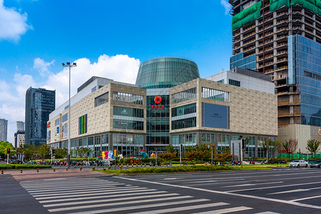 商贸商务南京河西CBD商贸中心背景