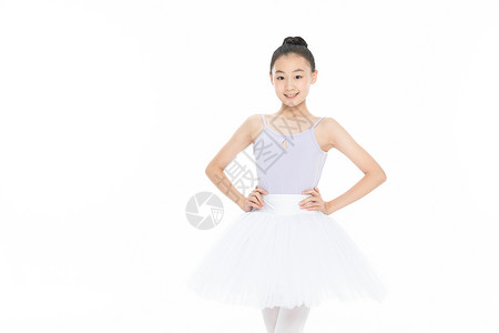 芭蕾舞女生青少年少女学生跳芭蕾舞背景