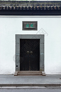 南京瞻园灰瓦瞻岳门高清图片