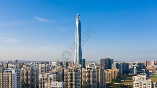 天津地标建筑津沽棒背景图片