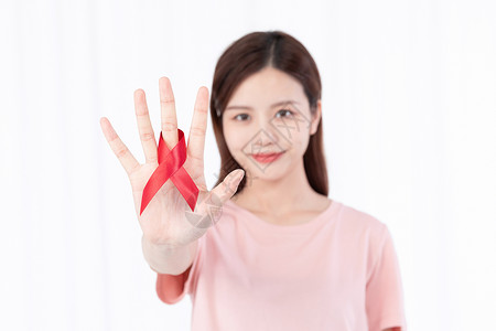 免疫支持红丝带关爱艾滋病患者背景