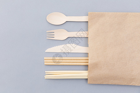 筷子工具创意餐具背景