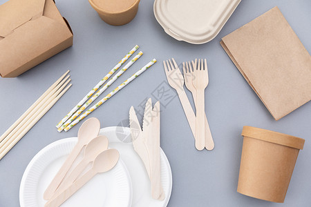 ps素材筷子环保创意餐具背景