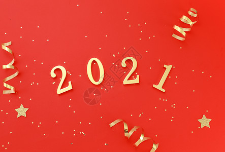 快乐圣诞2021年新年数字素材背景