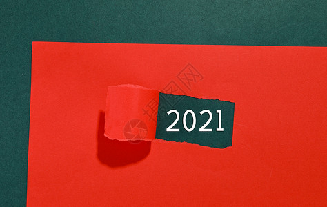 两色拼接2021年新年数字创意素材背景