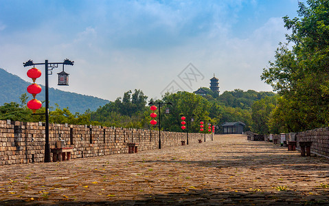 南京明城墙风光背景图片
