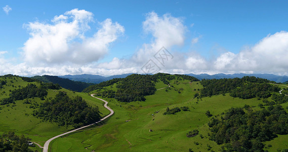 宝鸡陇县关山草原高清图片