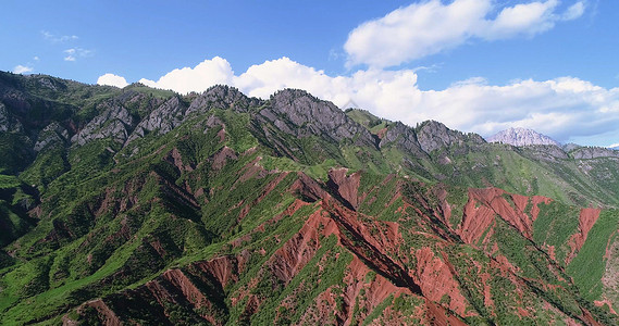 新疆天山背景图片