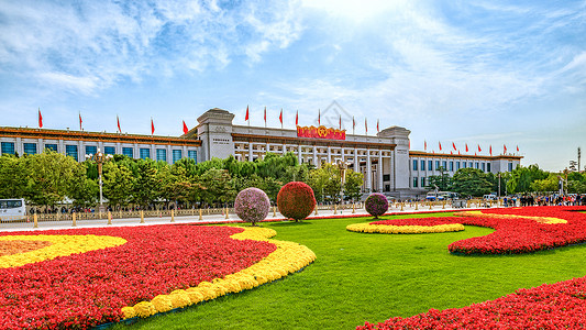 北京中国国家博物馆背景图片