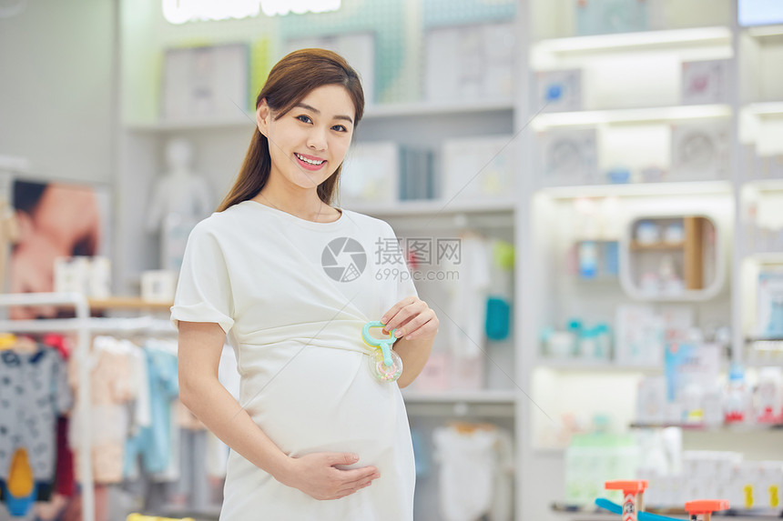 孕妇母婴店购物图片