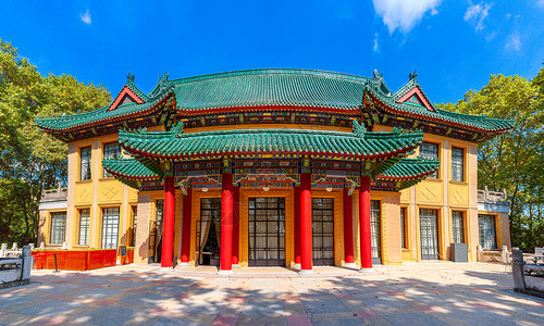 南京美龄宫背景图片