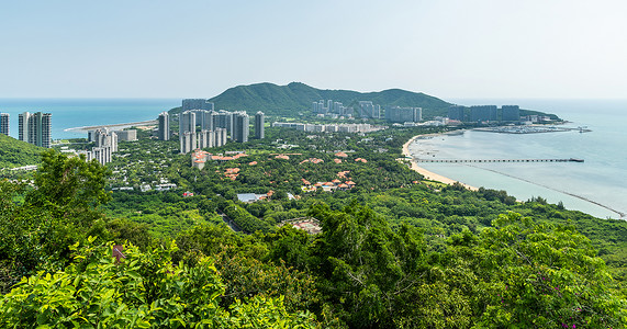 海南大厦海南三亚风光背景