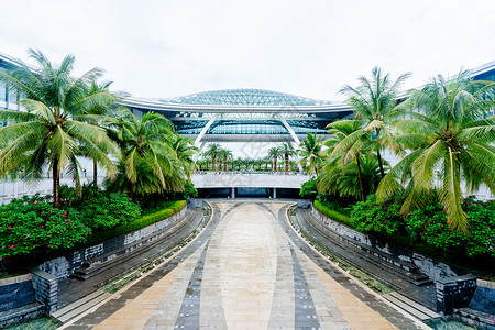 海南岛三亚国际免税店外景图片