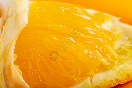 新鲜好吃的橙子果肉背景图片