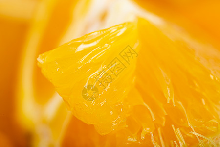 橙子果肉细节高清图片