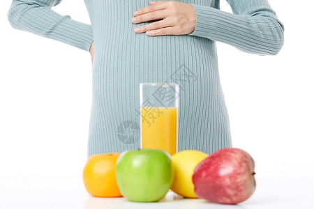 轻食餐饮孕妇的健康餐饮果蔬背景