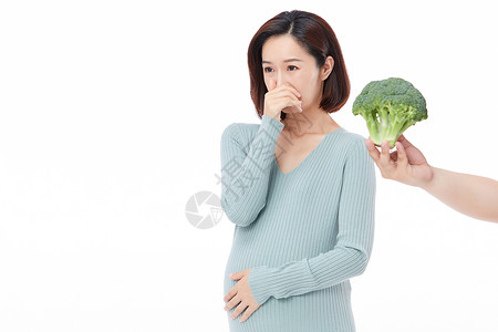 孕妇恶心呕吐孕妇的挑食反胃背景
