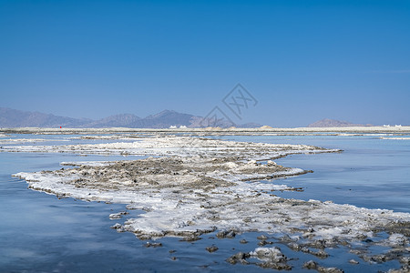 大柴旦翡翠湖背景图片