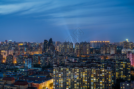 夜景北京城市建筑背景图片