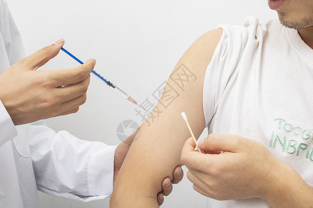 疫情疫苗医疗疫苗接种背景