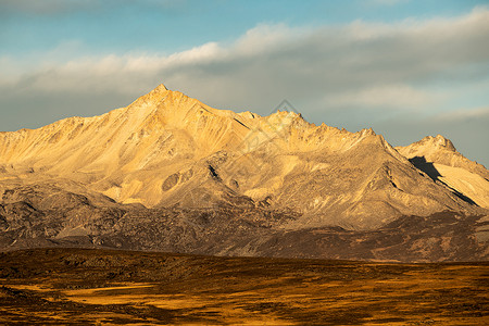 四川甘孜藏族自治州山脉雪山日照金山地理摄影图片背景