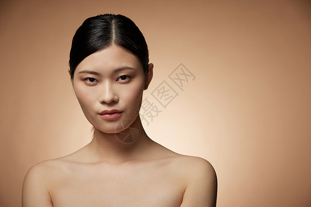 女性美容美妆护理肌肤背景图片
