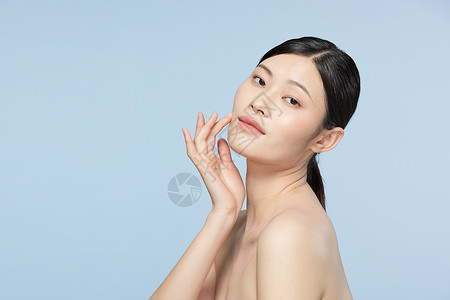 女性美妆美容护肤背景图片