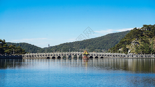 林允儿壁纸江西九江庐山芦林湖背景