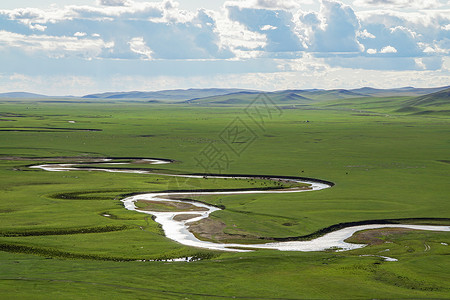 呼伦贝尔大草原莫日格勒河图片