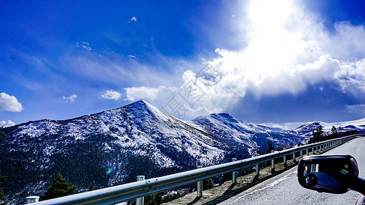 318国道川藏线自驾背景