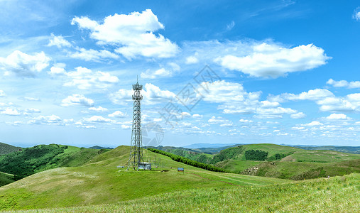 内蒙古二龙什台秋季景观背景