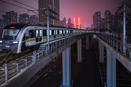 景德镇陶溪川夜景重庆海棠溪站背景