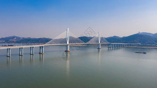 肇庆鼎湖山广东肇庆阅江大桥背景