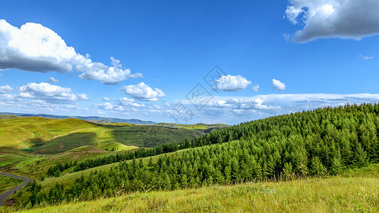 内蒙古大青山景观背景图片