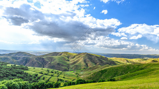 内蒙古大青山景观背景图片