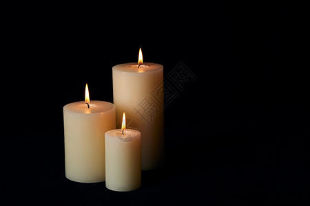 燃烧的蜡烛静物背景图片