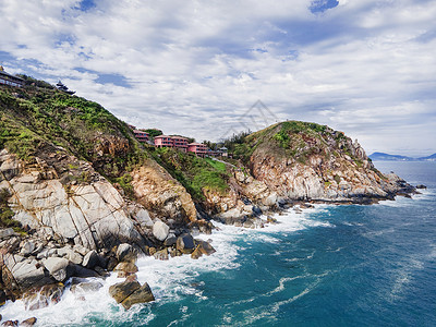 南海西沙海南陵水5A景区分界洲岛海岛风光背景