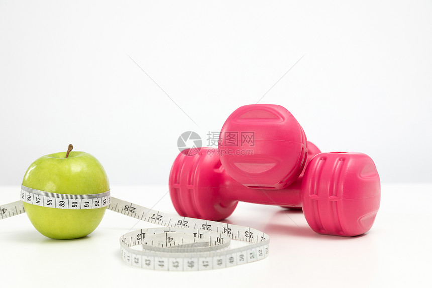 运动健身饮食健康静物图片