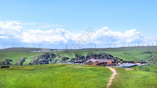 内蒙古辉腾锡勒草原夏季风景图片