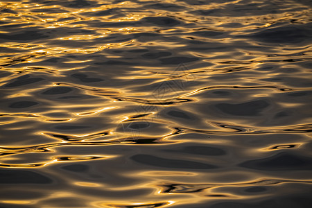 黄色粒子海波浪水上波浪背景