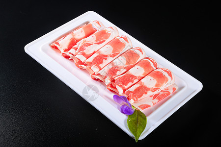 索伦肉卷涮牛肉索伦廷高清图片