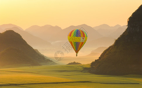 云南曲靖罗平风光背景