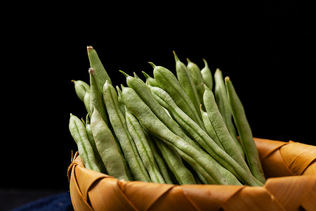 果蔬四季豆生鲜菜豆高清图片