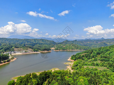 福建泰宁5A景区大金湖背景